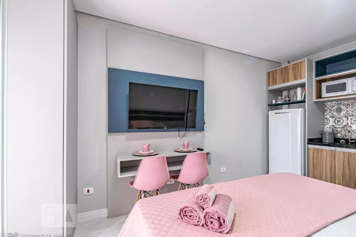 11-Studio Decorado Lindo! Otimo Para Casal!!! كوريتيبا المظهر الخارجي الصورة