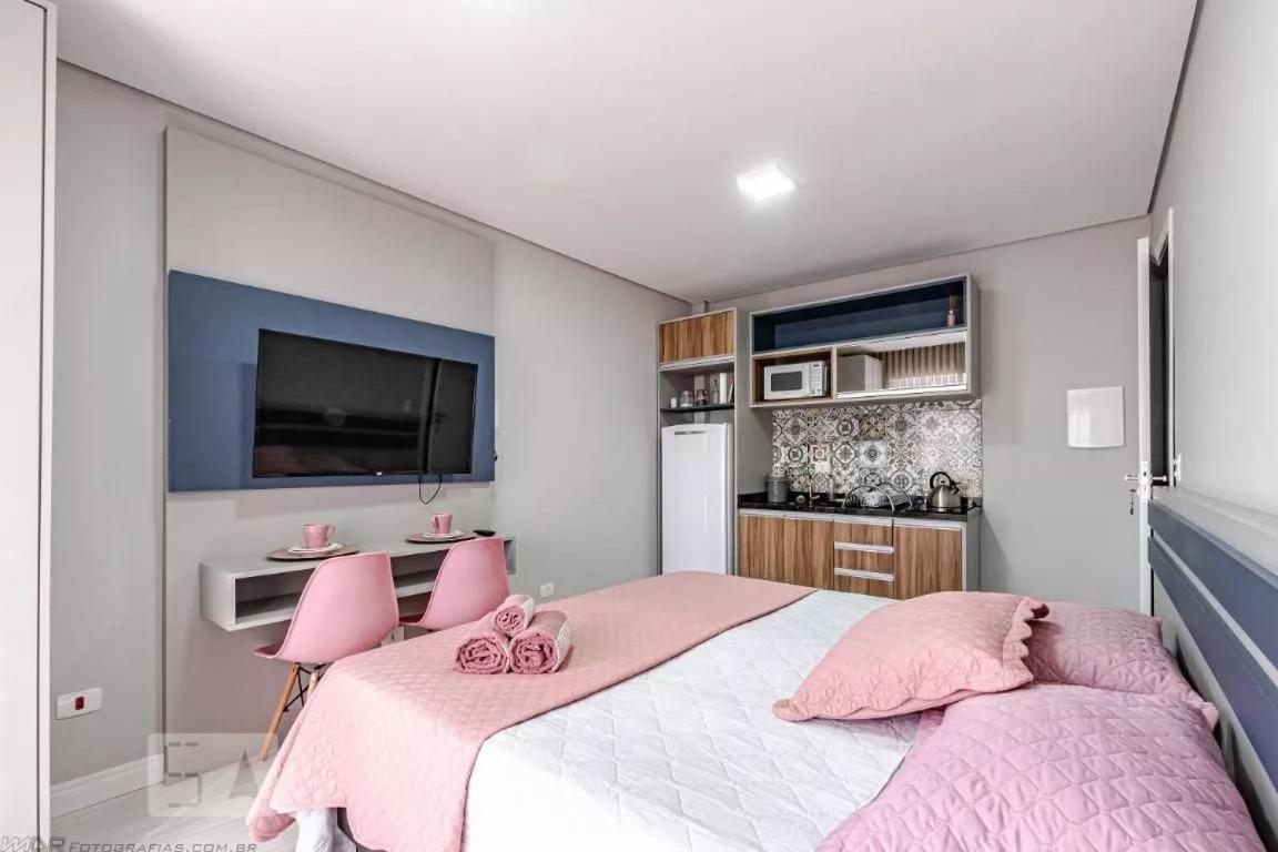 11-Studio Decorado Lindo! Otimo Para Casal!!! كوريتيبا المظهر الخارجي الصورة
